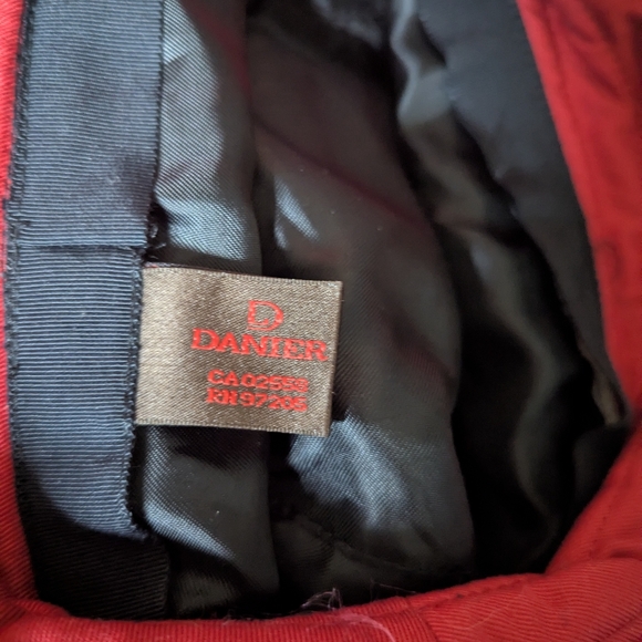 Black Suede Leather Bucket Hat - Picture 6 of 7